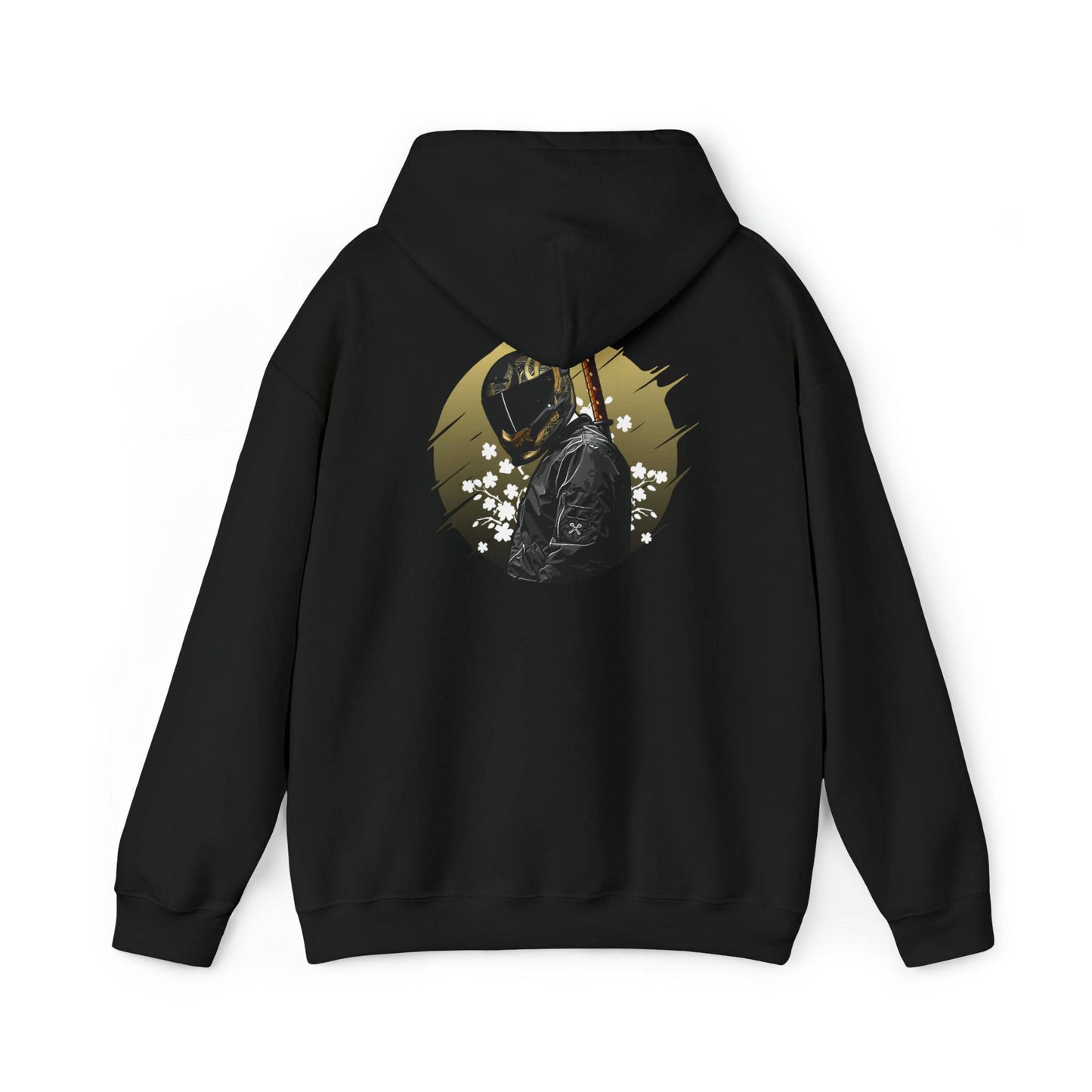 Katana Cherry Blossom Hooded Sweatshirt - MotoPros