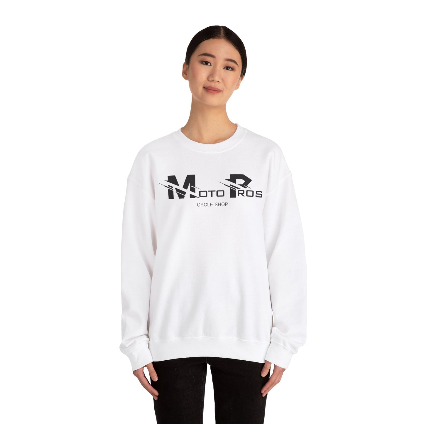 Moto Pros cycle Shop Crewneck Sweatshirt - MotoPros