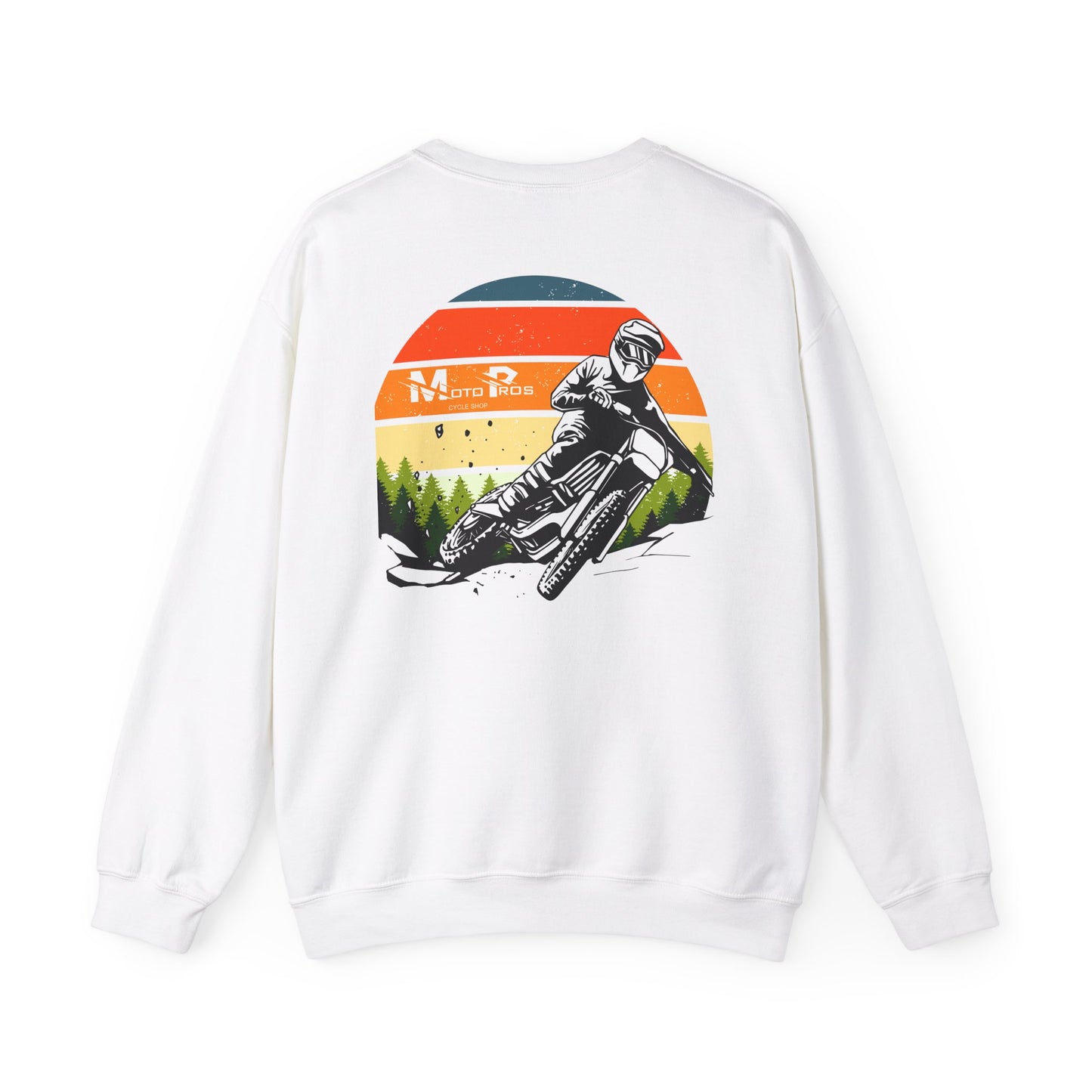 Moto Pros cycle Shop Crewneck Sweatshirt - MotoPros