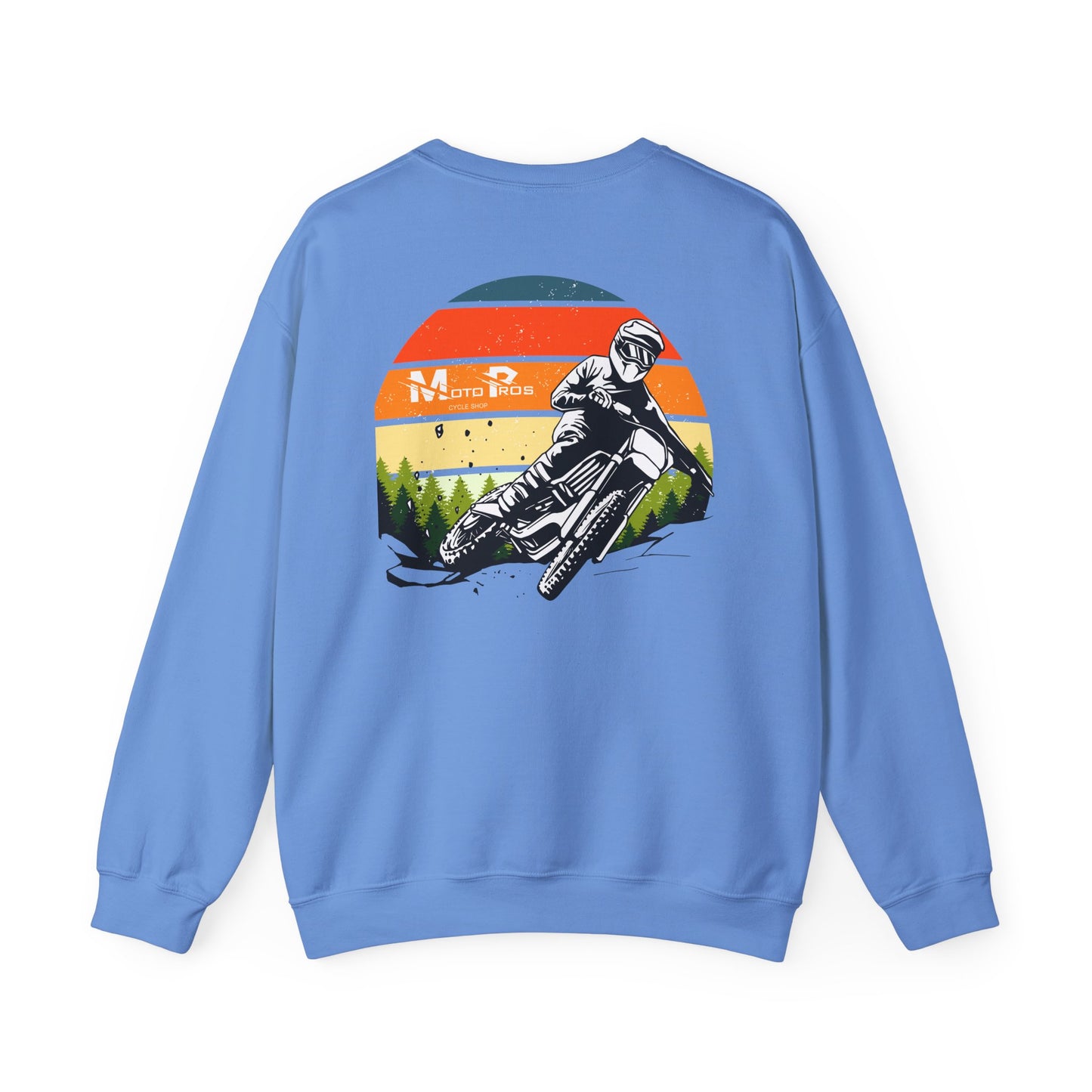 Moto Pros cycle Shop Crewneck Sweatshirt - MotoPros