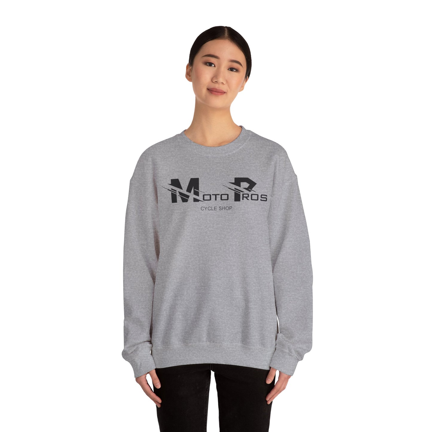 Moto Pros cycle Shop Crewneck Sweatshirt - MotoPros