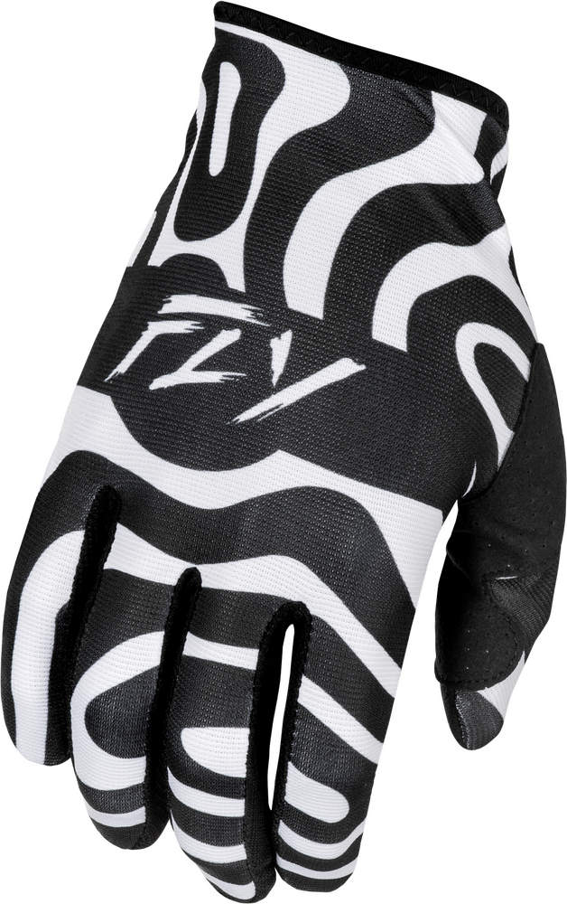 FLY RACING LITE GLOVES ABYSS WHITE/BLACK - MotoPros