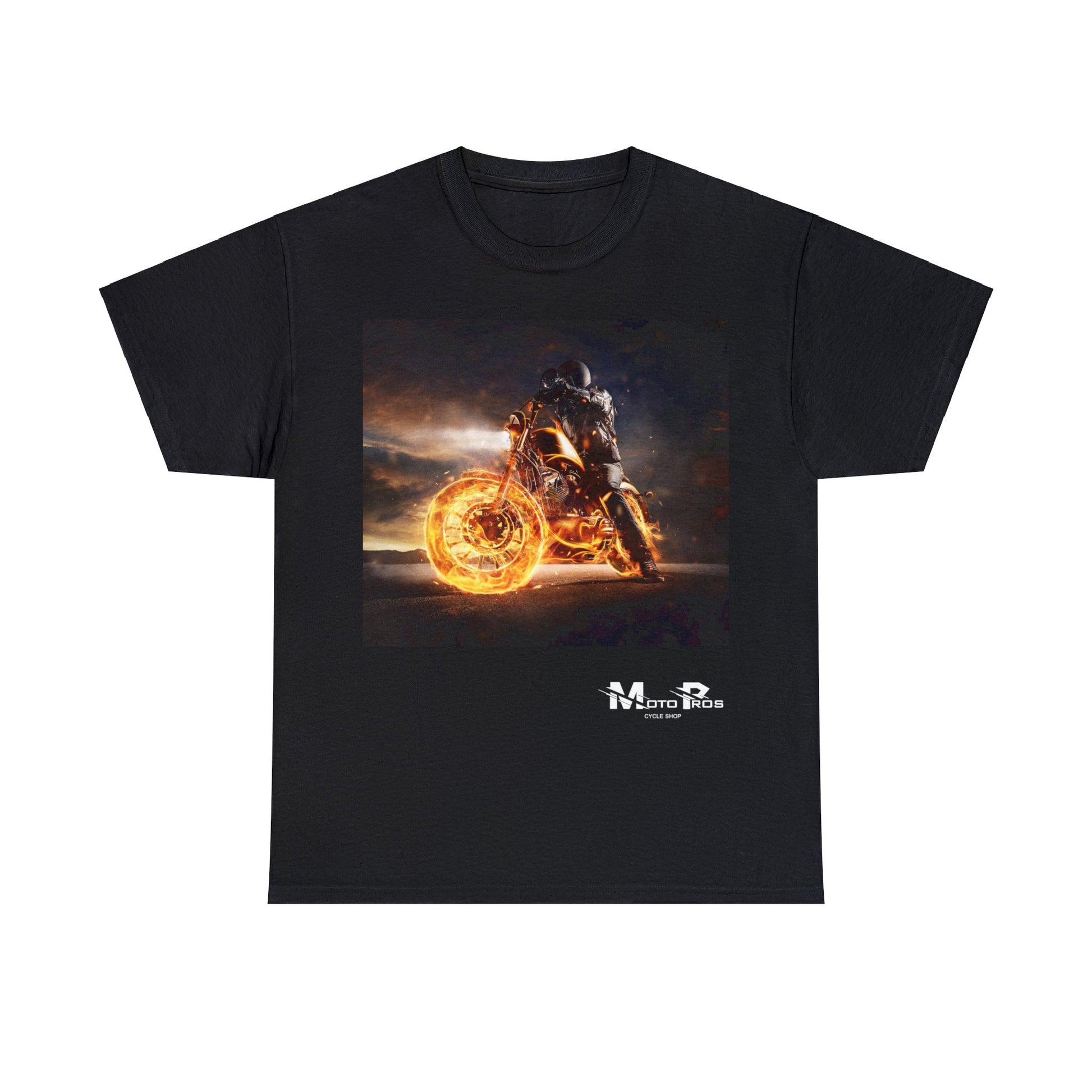 Flame Motorcycle T-Shirt - MotoPros 