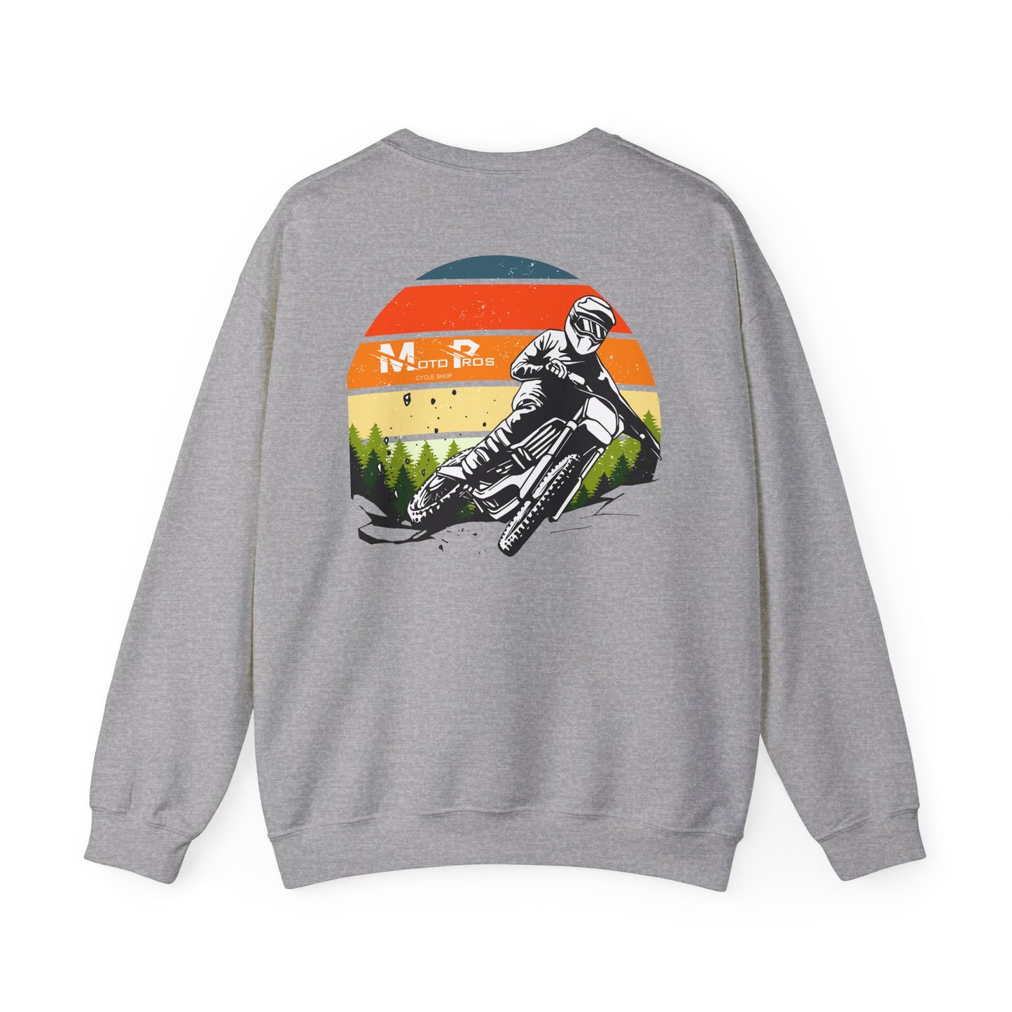 Moto Pros cycle Shop Crewneck Sweatshirt