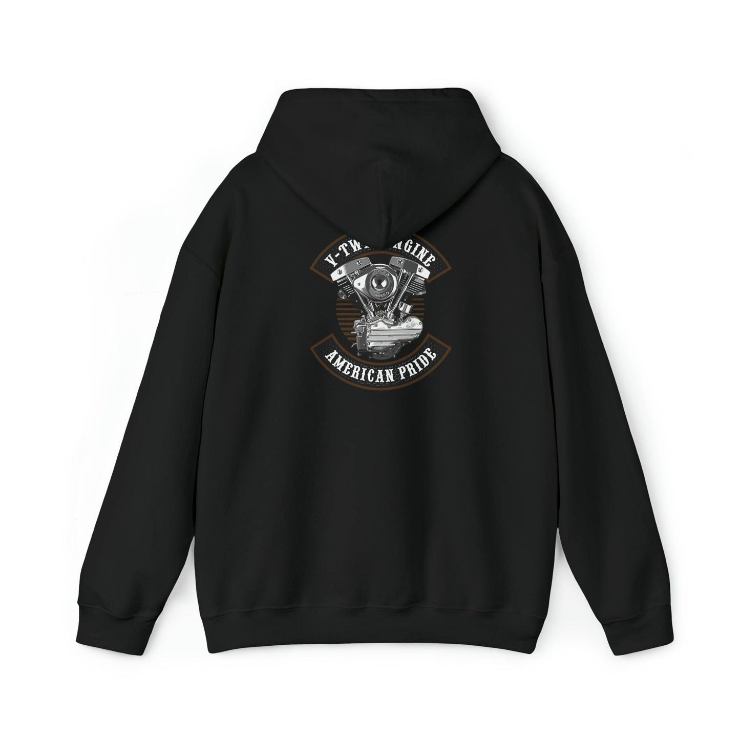 Motorcycle V-Twin Hooded Sweatshirt - MotoPros 