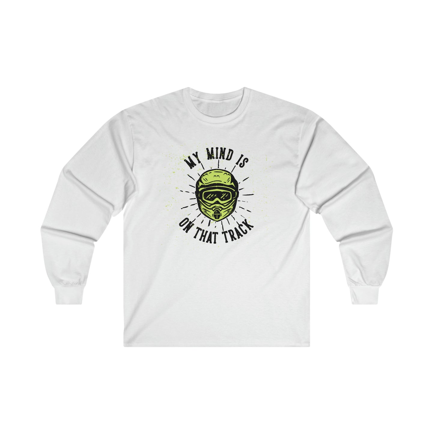 Mind On The Track  Long Sleeve Tee - MotoPros 