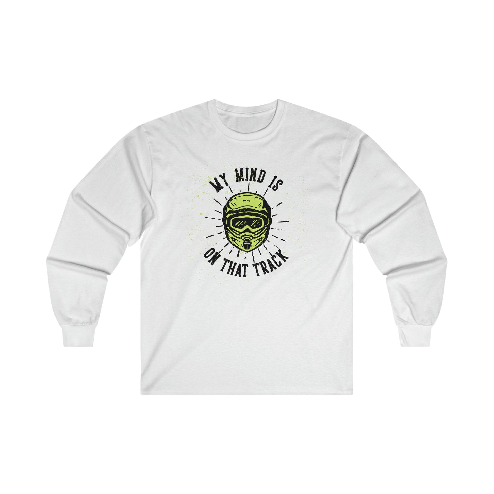 Mind On The Track  Long Sleeve Tee - MotoPros 