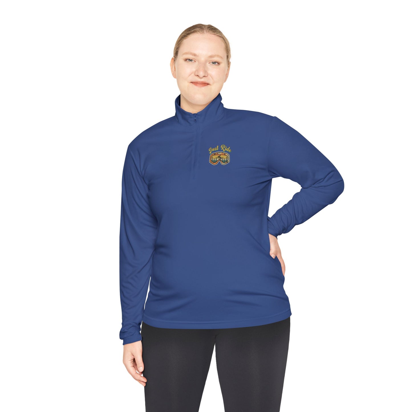 Quarter-Zip Pullover - Just Ride Moto Pros Cycle Shop Design