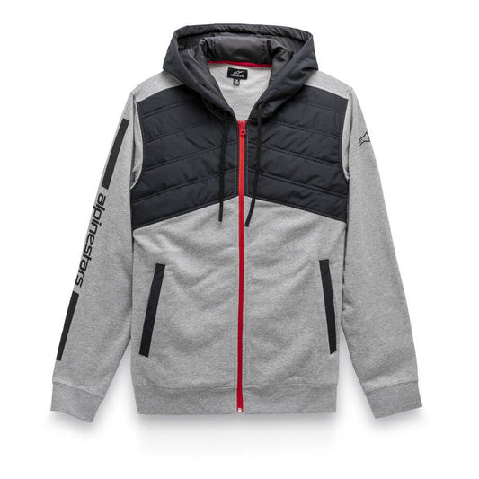 ALLTIME HYBRID JACKET HEATHER GREY/BLACK - MotoPros 