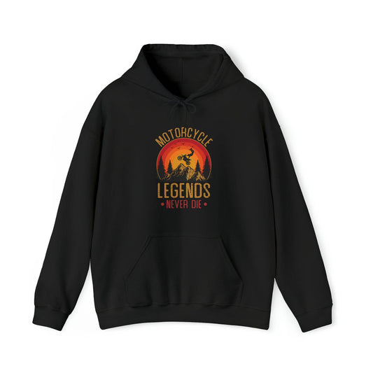 Legends Never Die Hooded Sweatshirt - MotoPros 