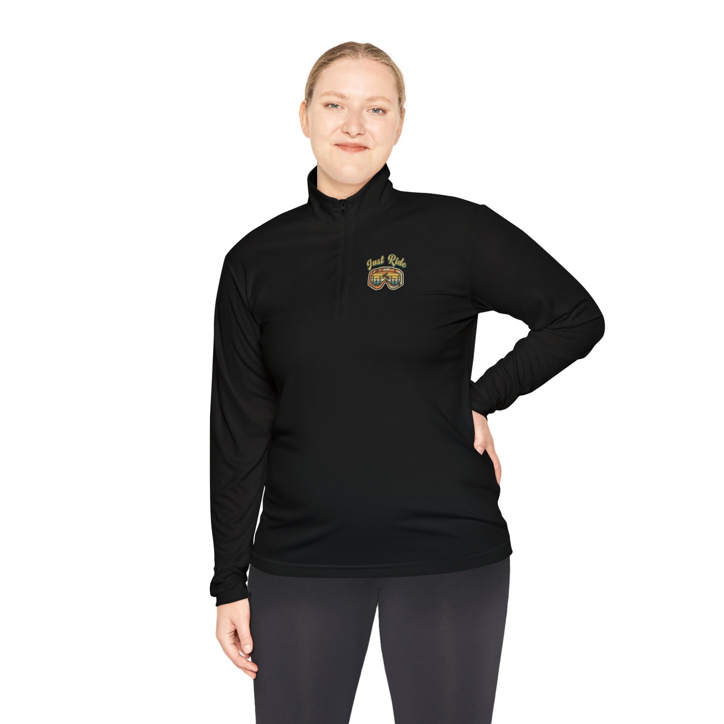 Quarter-Zip Pullover - Just Ride Moto Pros Cycle Shop Design