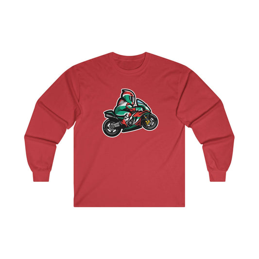 Motorcycle Rider Long Sleeve Tee - MotoPros 