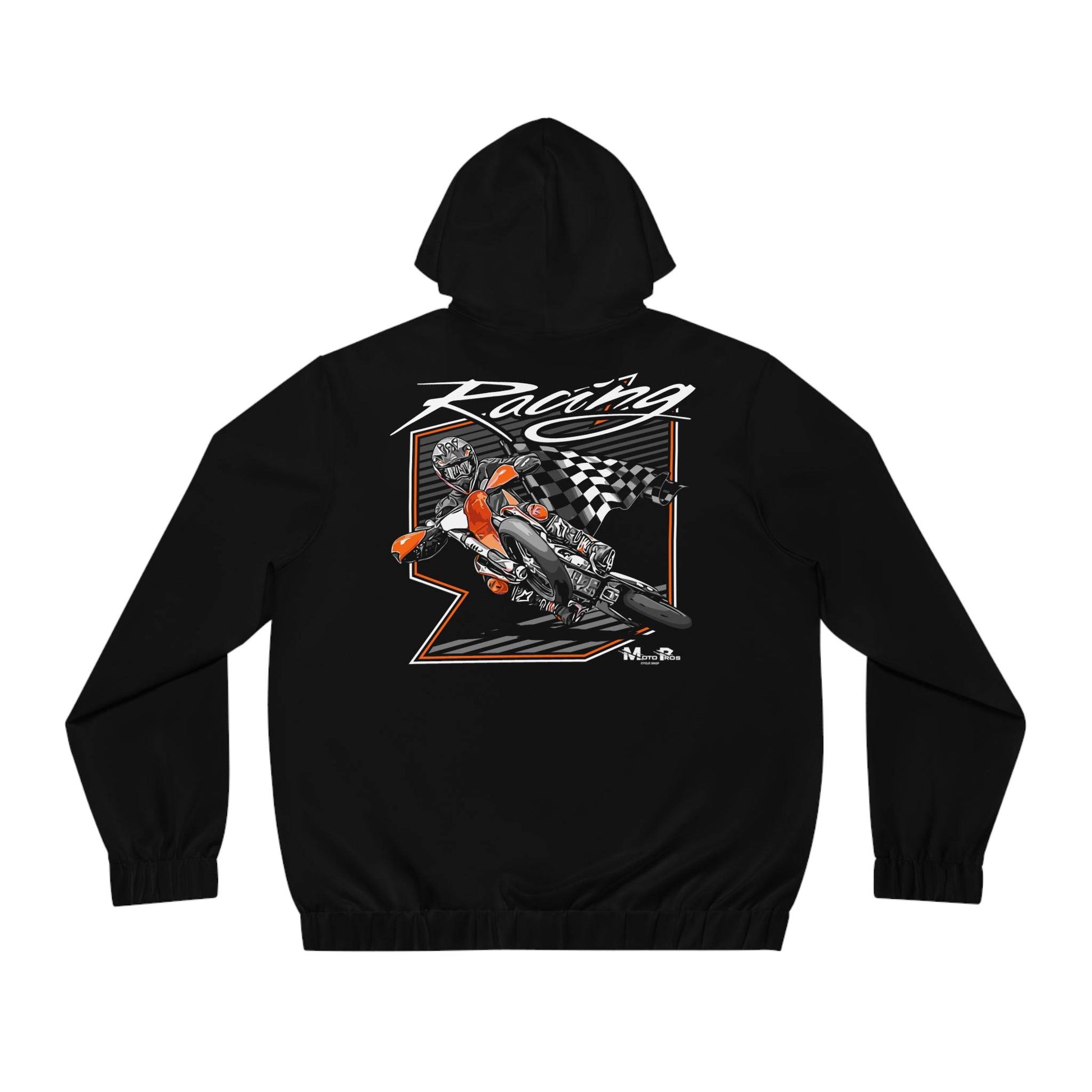 Super Moto Men's Full-Zip Hoodie (AOP) - MotoPros 