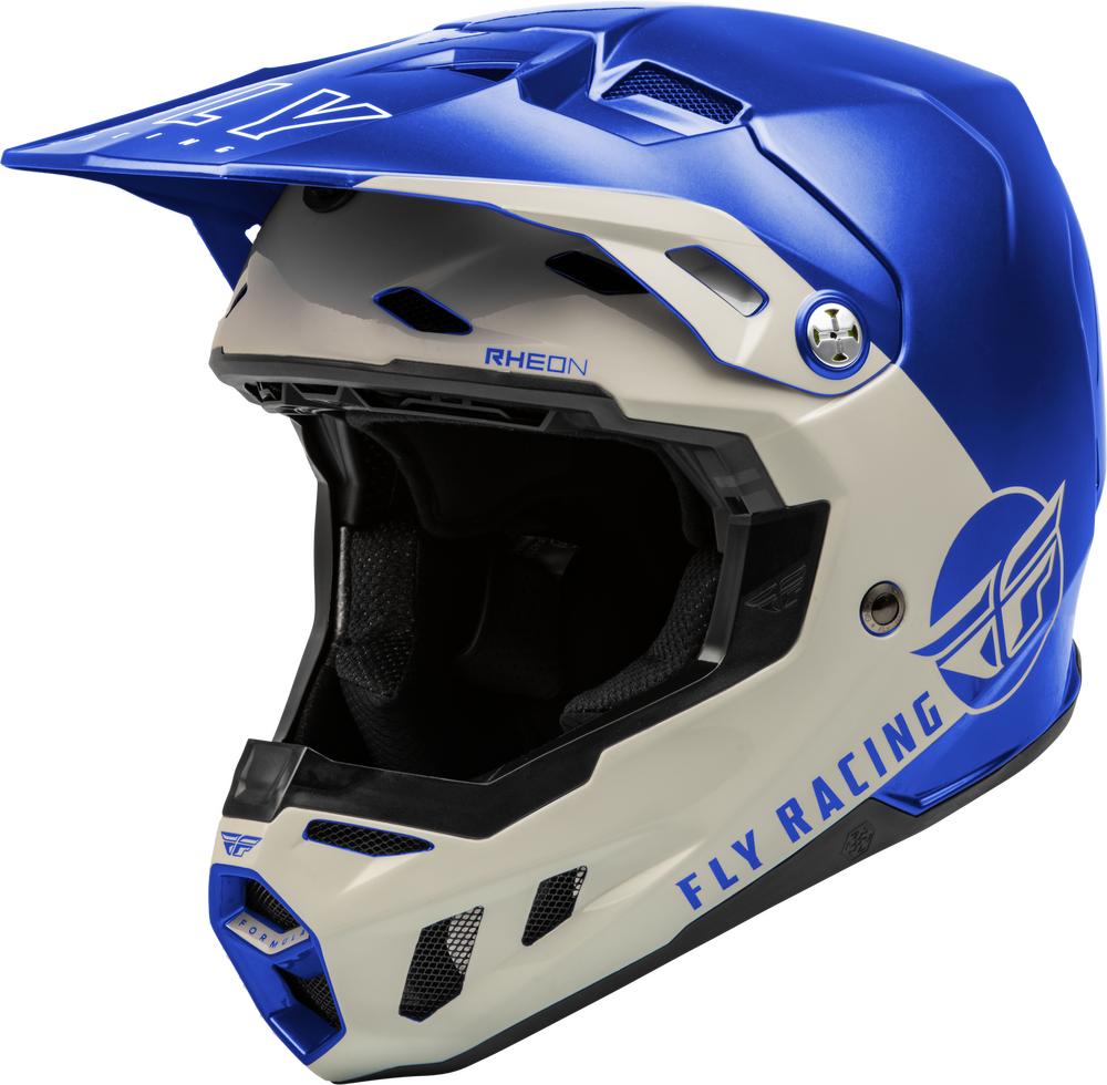 FLY RACING FORMULA CC CENTRUM HELMET METALLIC BLUE/LIGHT GREY