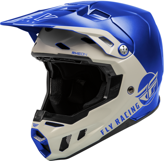 FLY RACING FORMULA CC CENTRUM HELMET METALLIC BLUE/LIGHT GREY