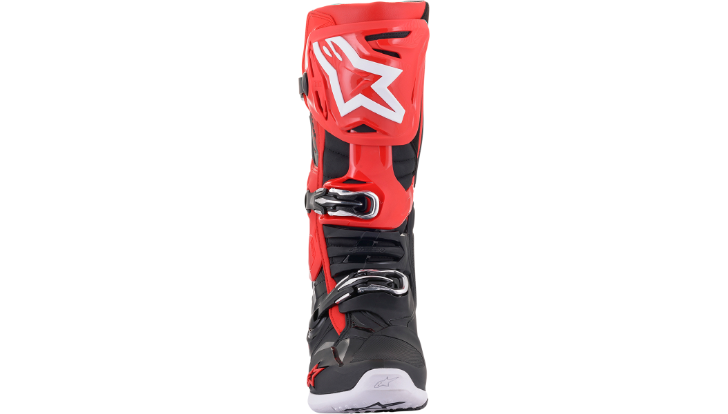 Tech 10 Boots - Black/Red - MotoPros 