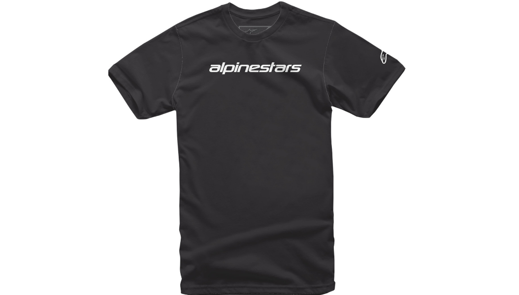 Linear Wordmark T-Shirt - Black/Gray - MotoPros 
