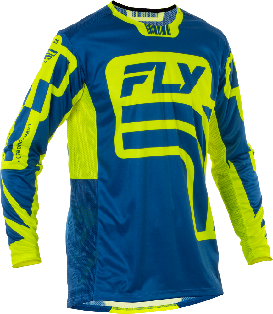 FLY RACING LITE LANCER JERSEY NAVY/HI-VIS