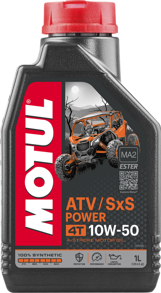 MOTUL ATV/SXS POWER 4T 10W50 1LT - MotoPros 